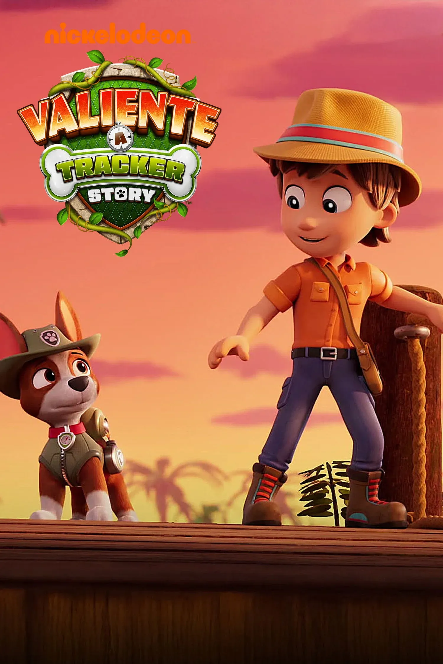 Постер фильма Щенячий патруль. Вальенте: История Трекера