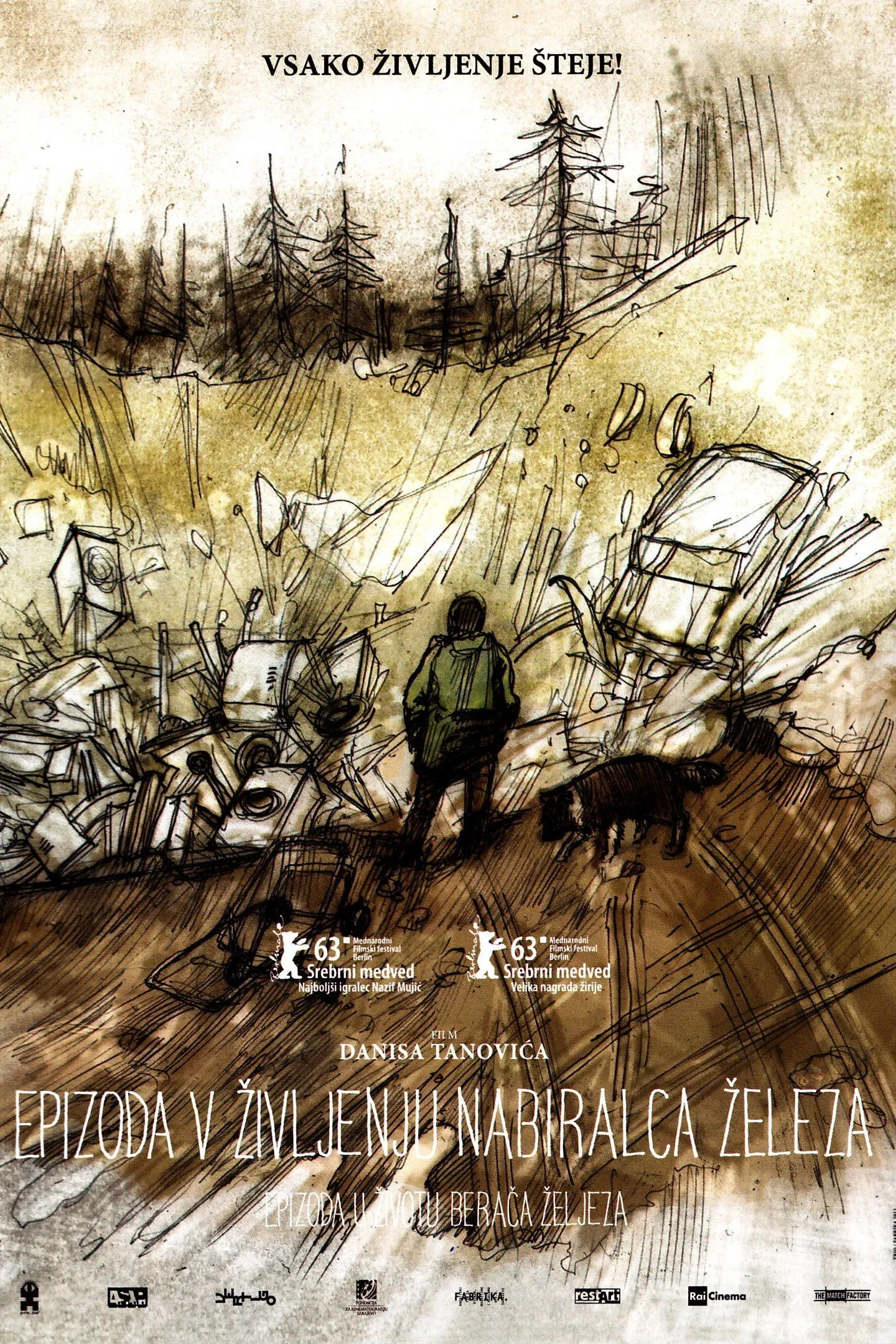 Постер фильма Эпизод из жизни сборщика железа