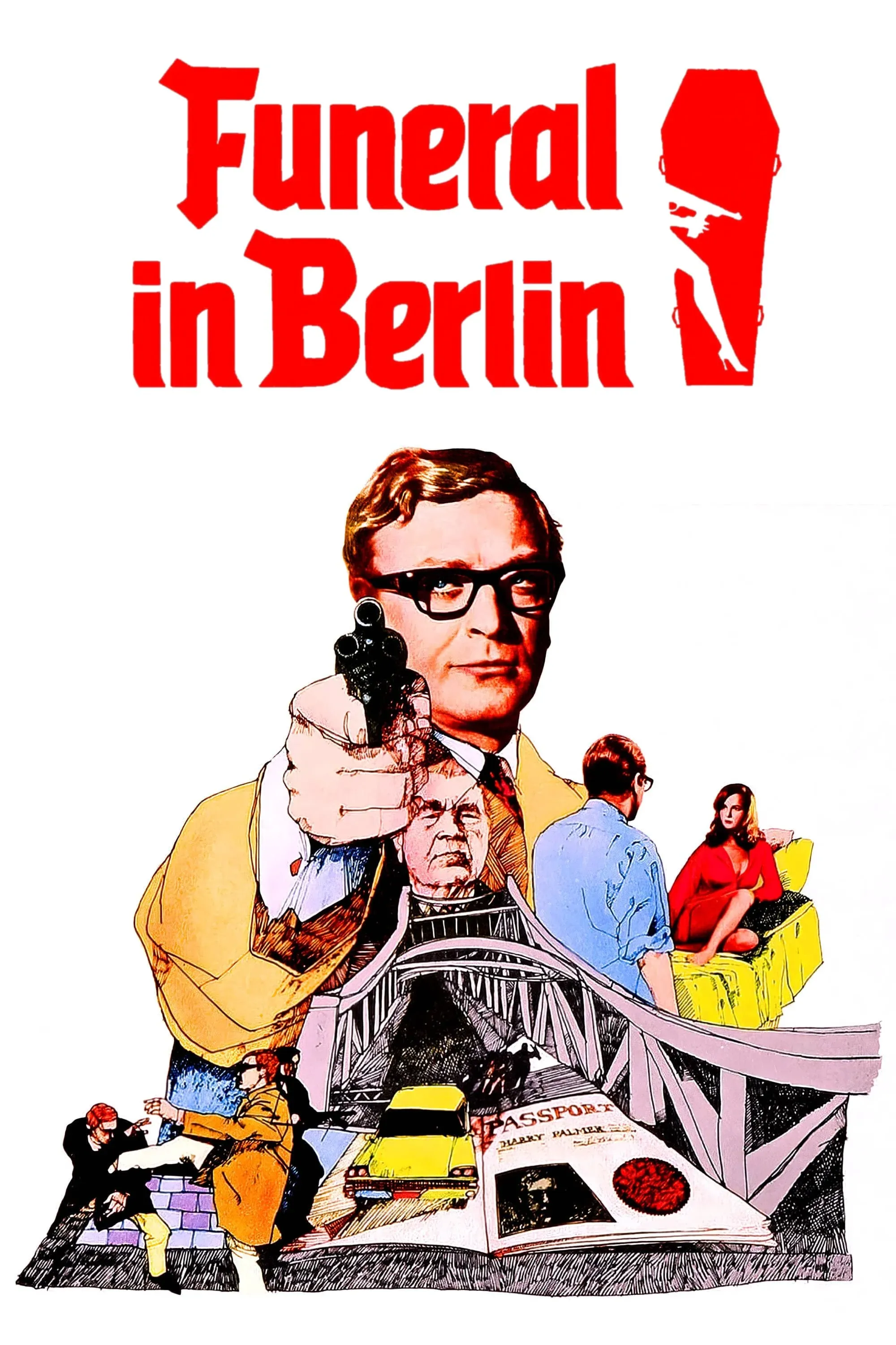 Постер фильма Похороны в Берлине