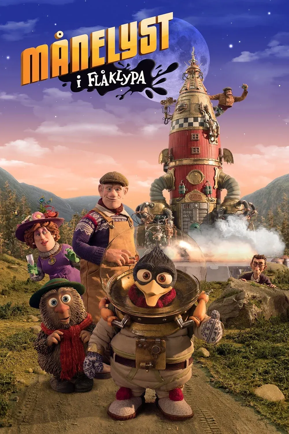 Постер фильма Луи и Люка: Полет на Луну