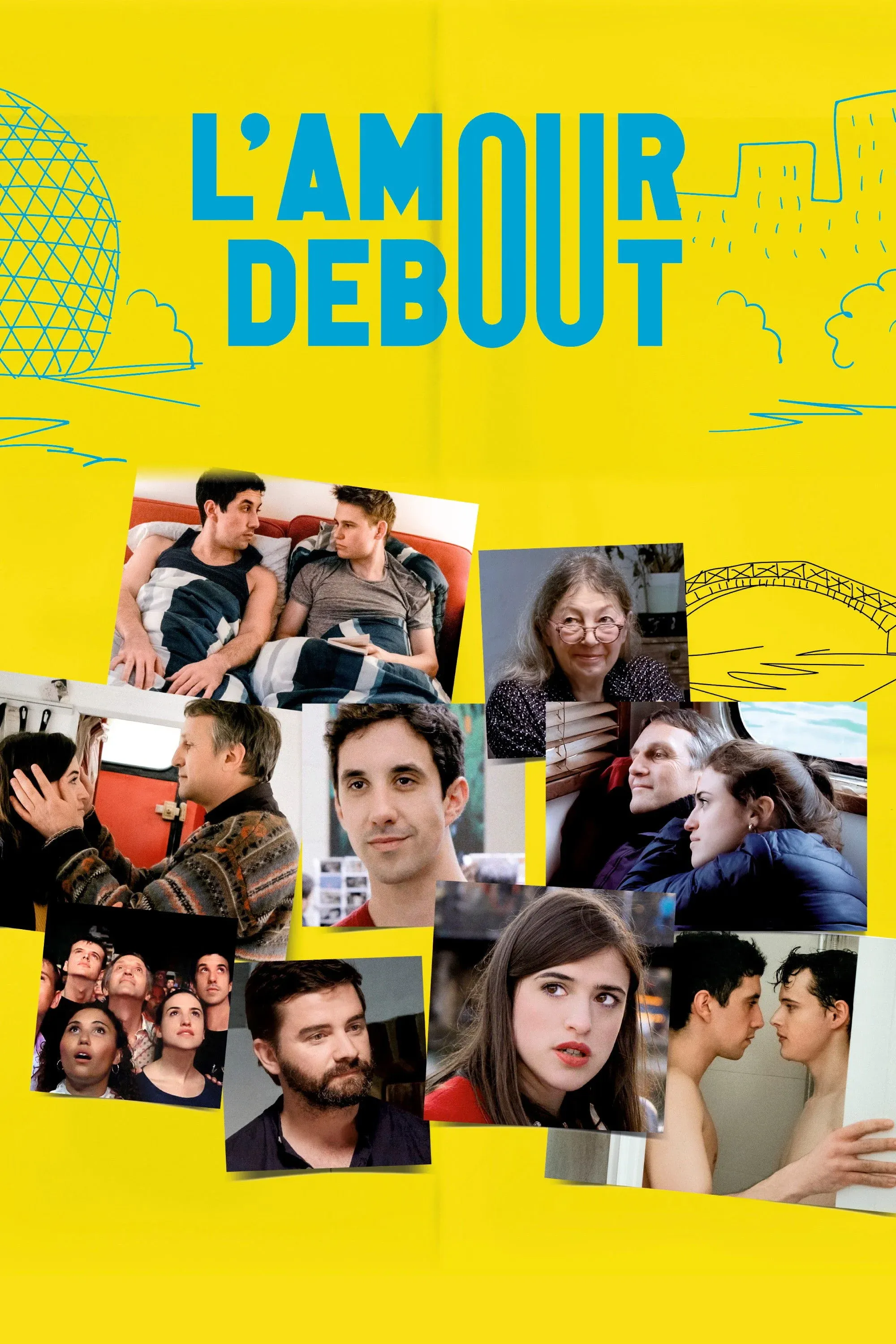 Постер фильма Любовь стоя