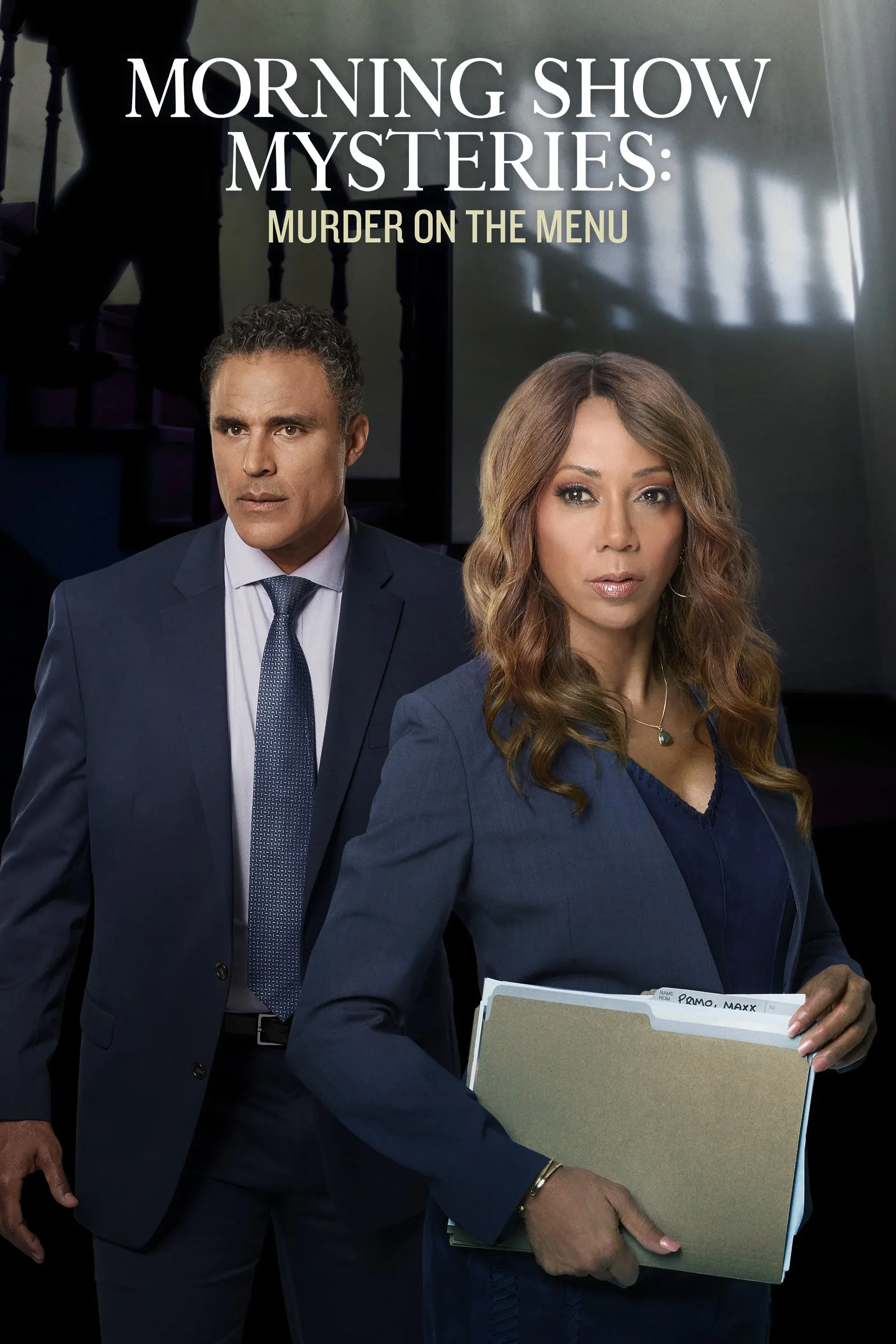 Постер фильма Тайна утреннего шоу: Убийство в меню