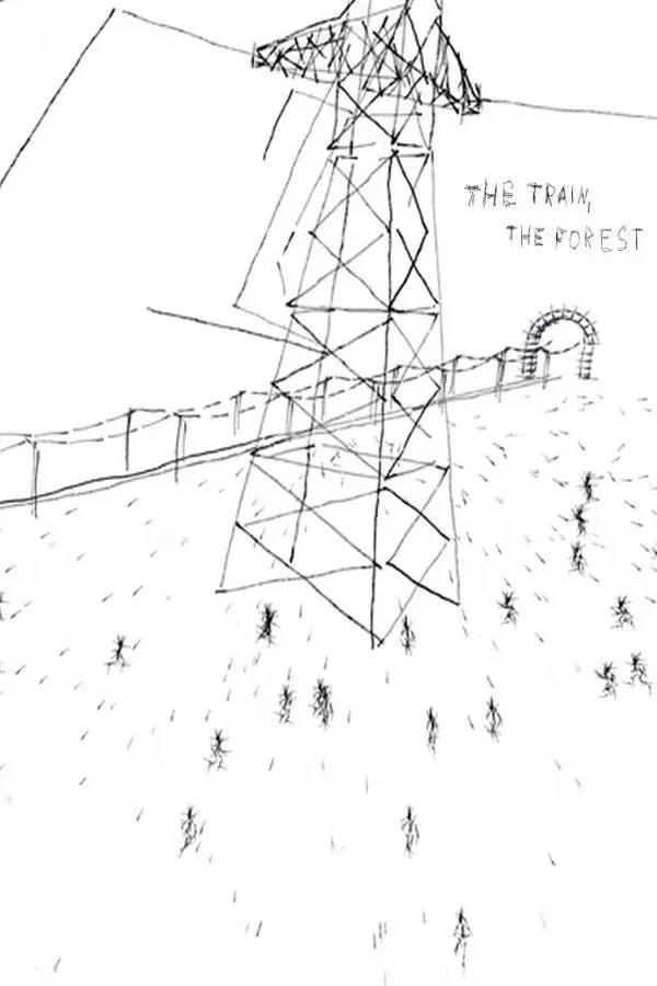 Постер фильма Поезд, лес