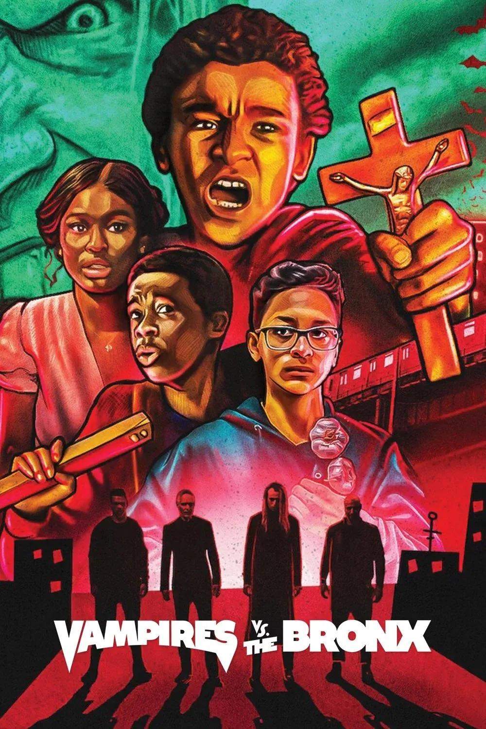 Постер фильма Вампиры против Бронкса
