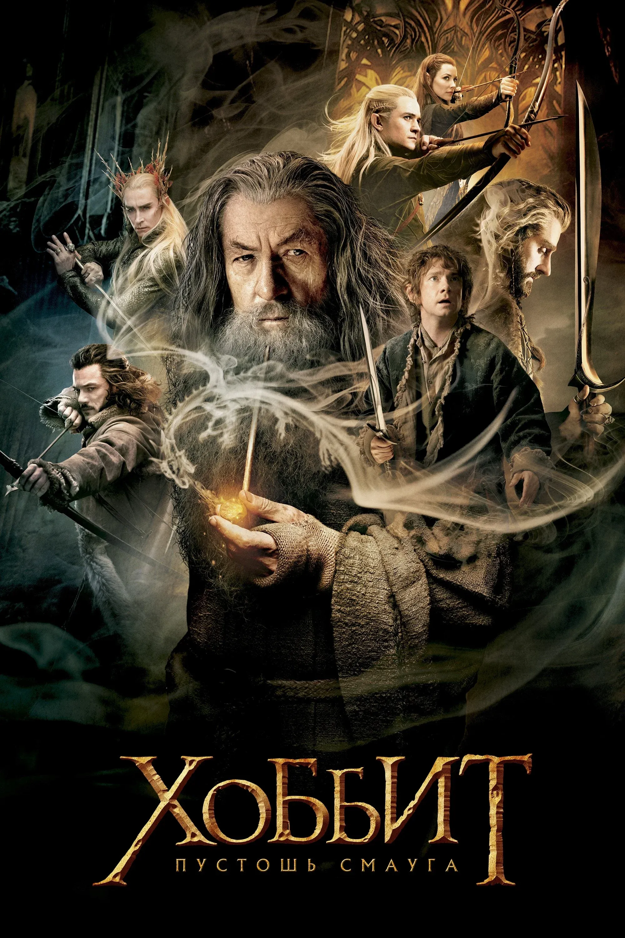Постер фильма Хоббит: Пустошь Смауга