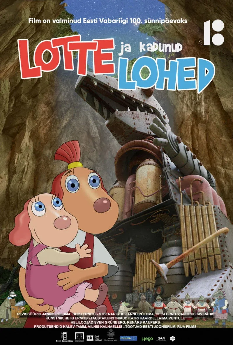 Постер фильма Лотте и пропавшие драконы