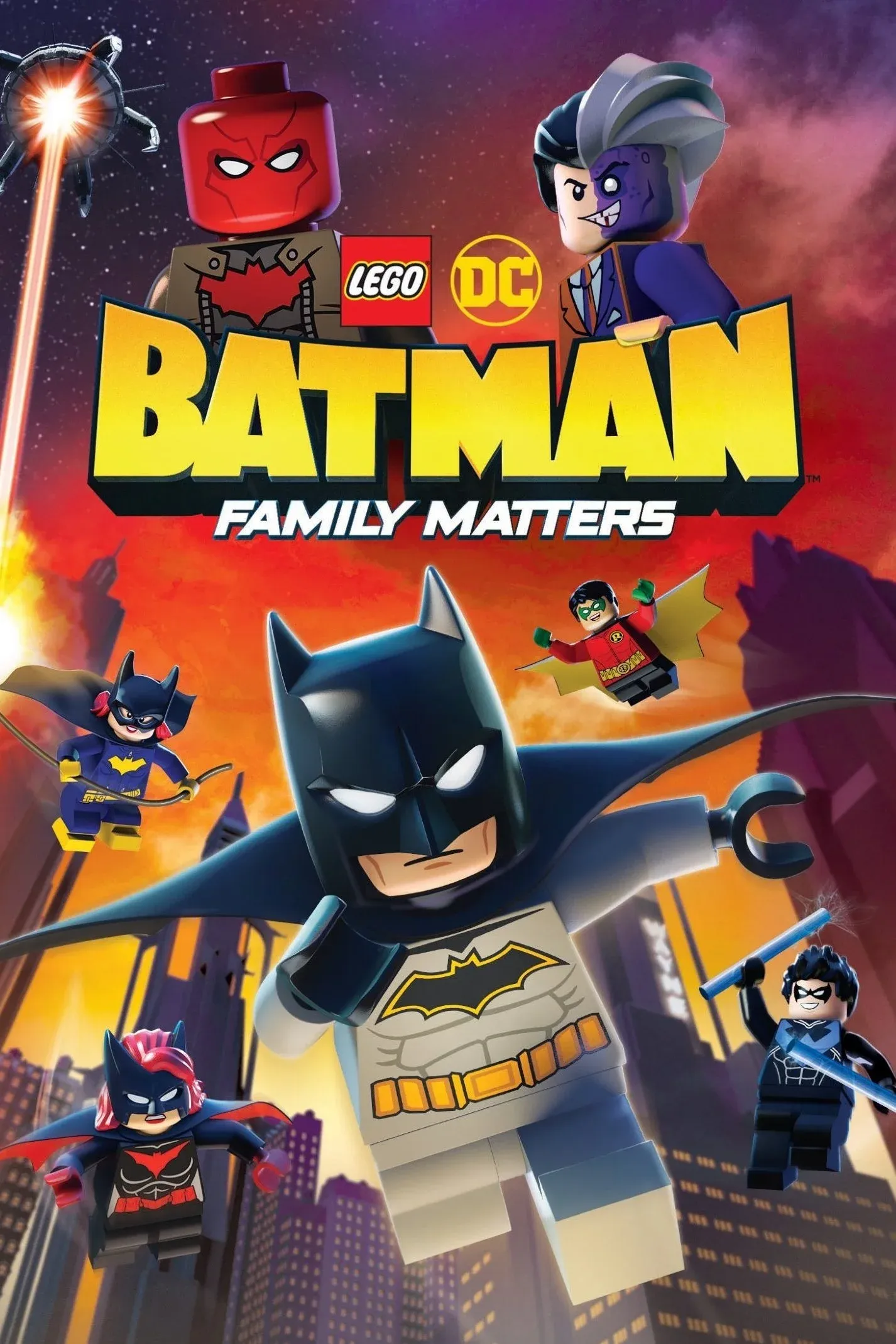 Постер фильма LEGO DC: Бэтмен — Семейные дела