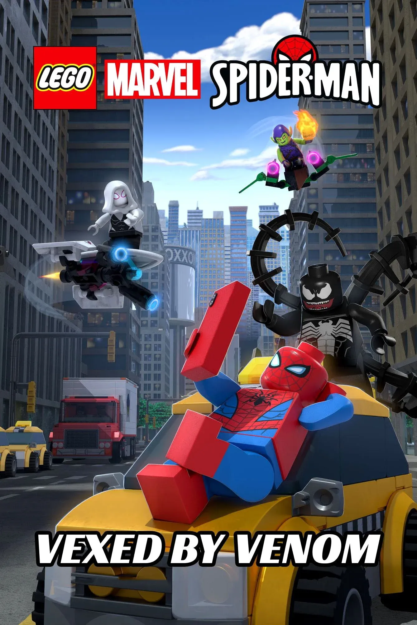 Постер фильма LEGO Marvel Человек-Паук: Раздражённый Веномом