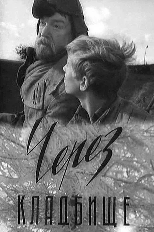 Постер фильма Через кладбище