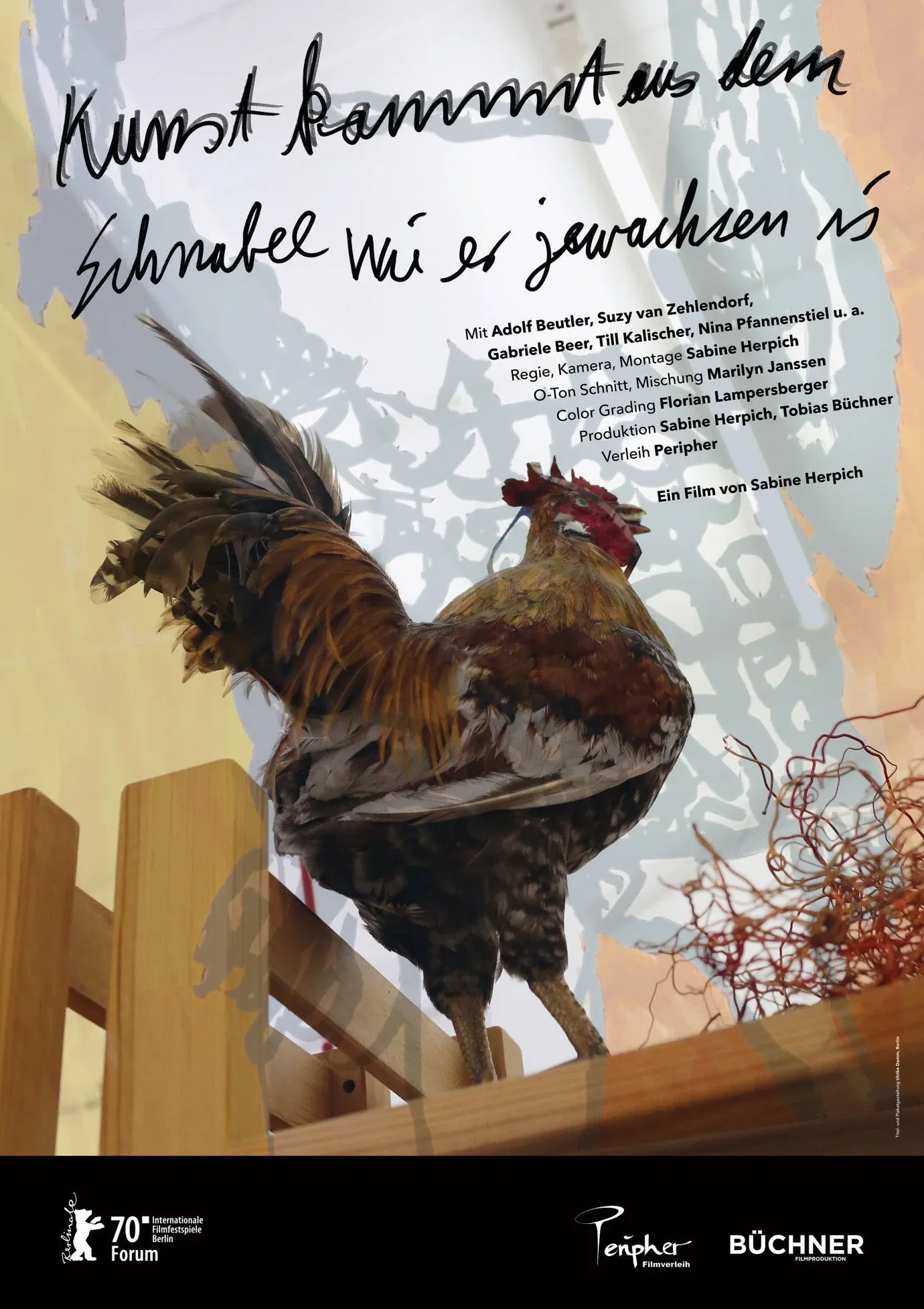 Постер фильма Искусство рождается из того клюва, что вырос