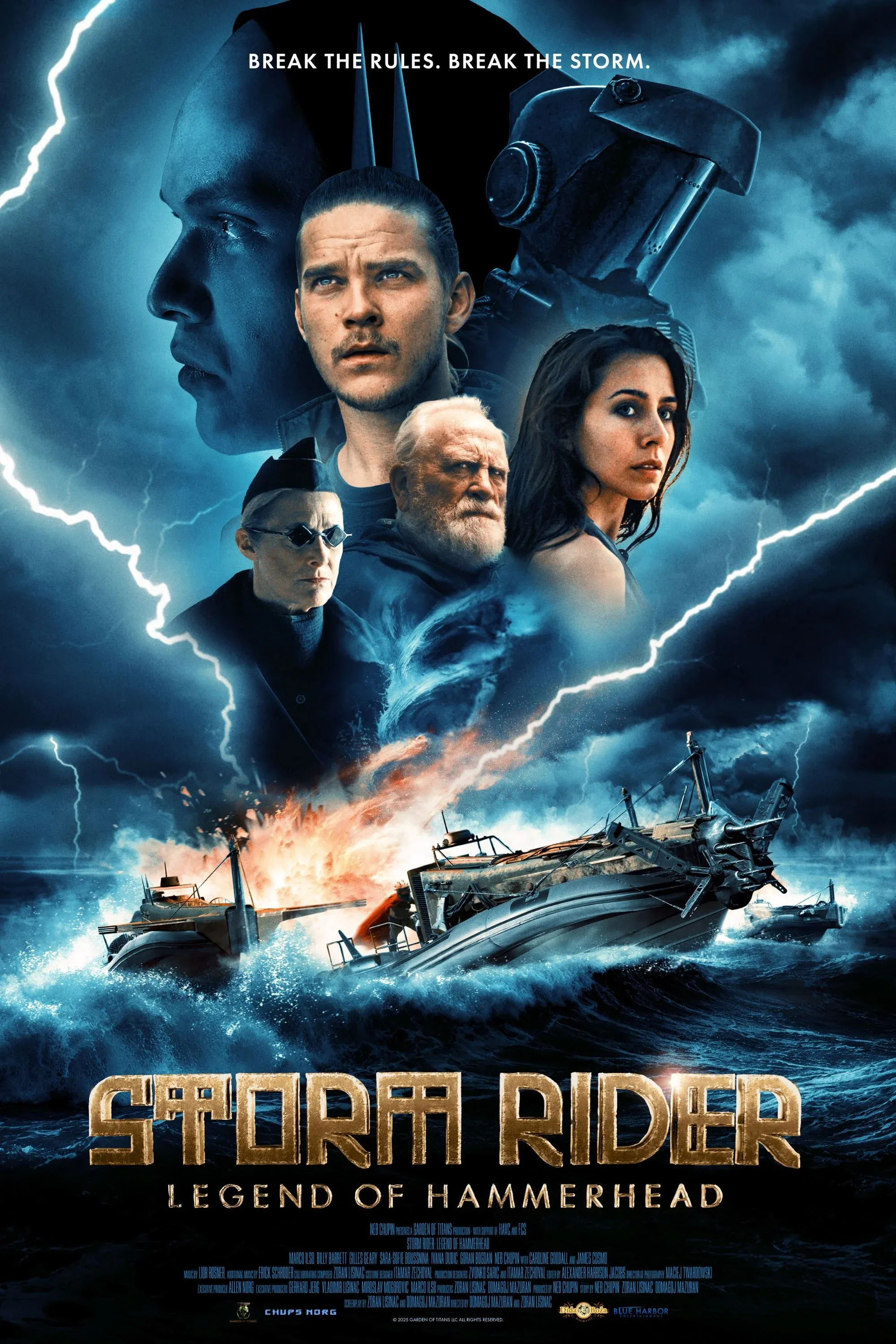 Постер фильма Storm Rider: Legend of Hammerhead