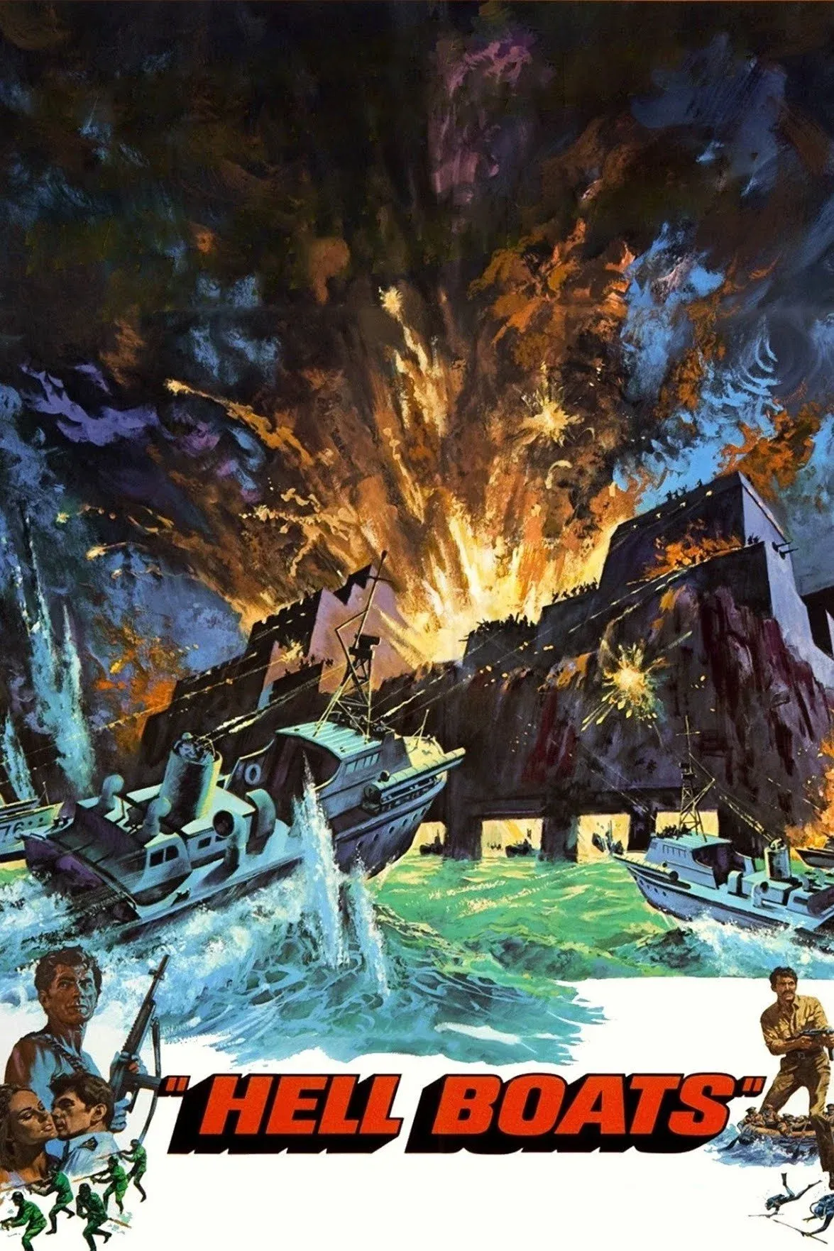 Постер фильма Чёртовы лодки