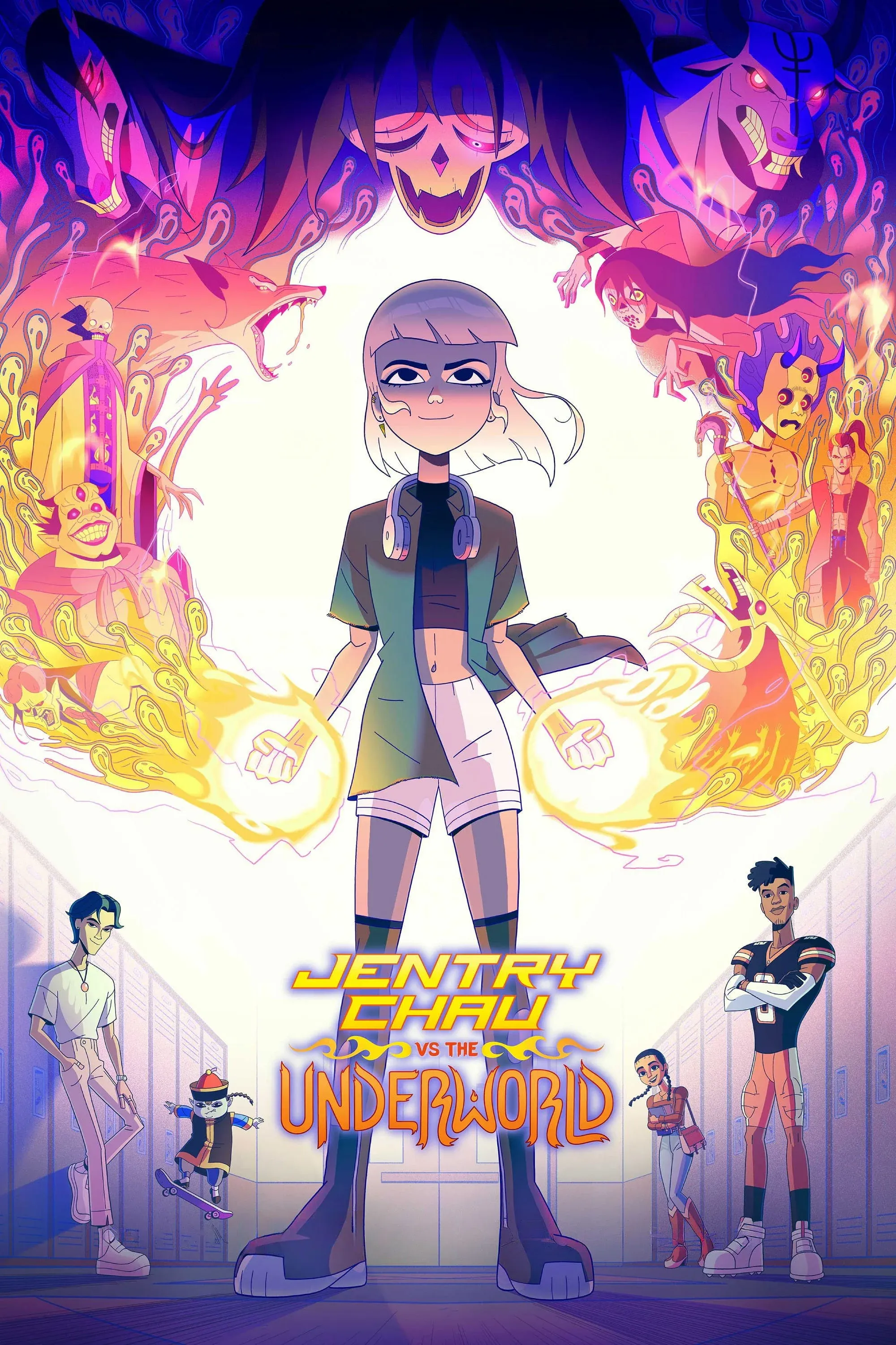 Постер фильма Джентри Чау против монстров