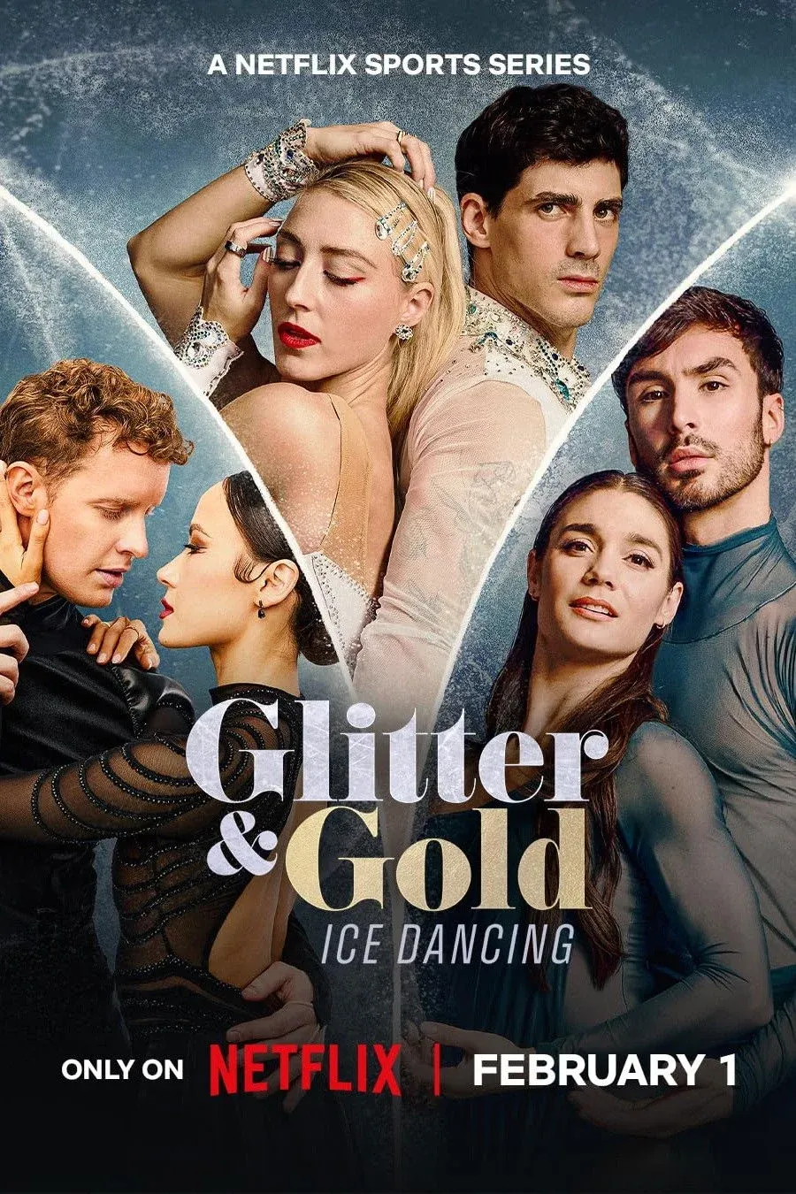 Постер фильма Glitter & Gold: Ice Dancing