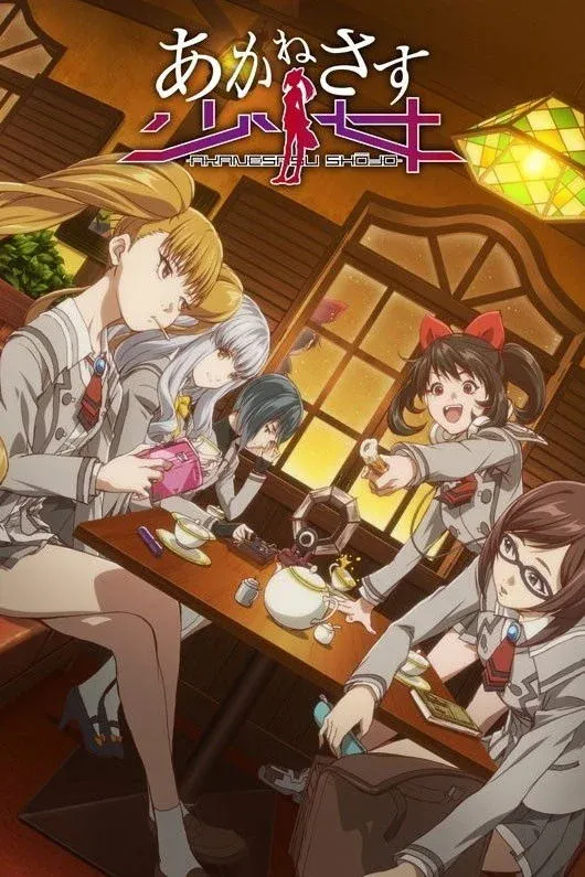 Постер фильма Девушки в багряном свете