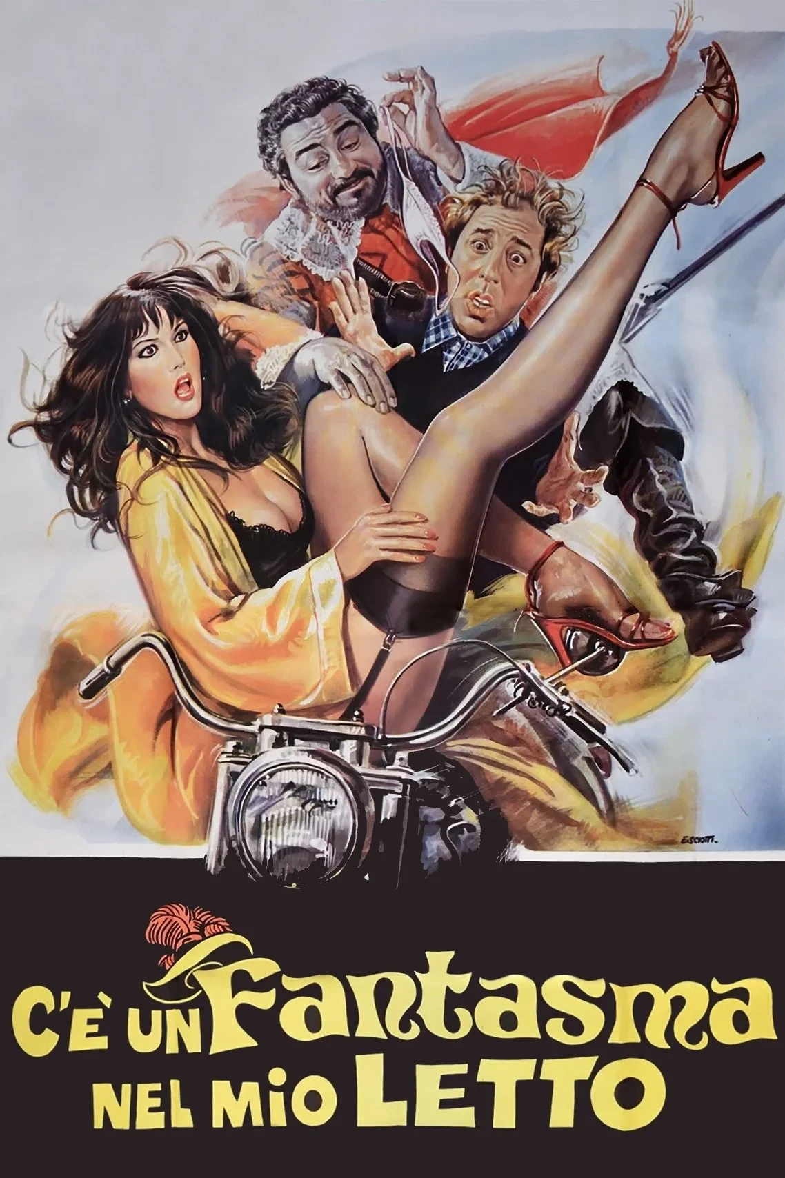 Постер фильма Призрак в моей кровати