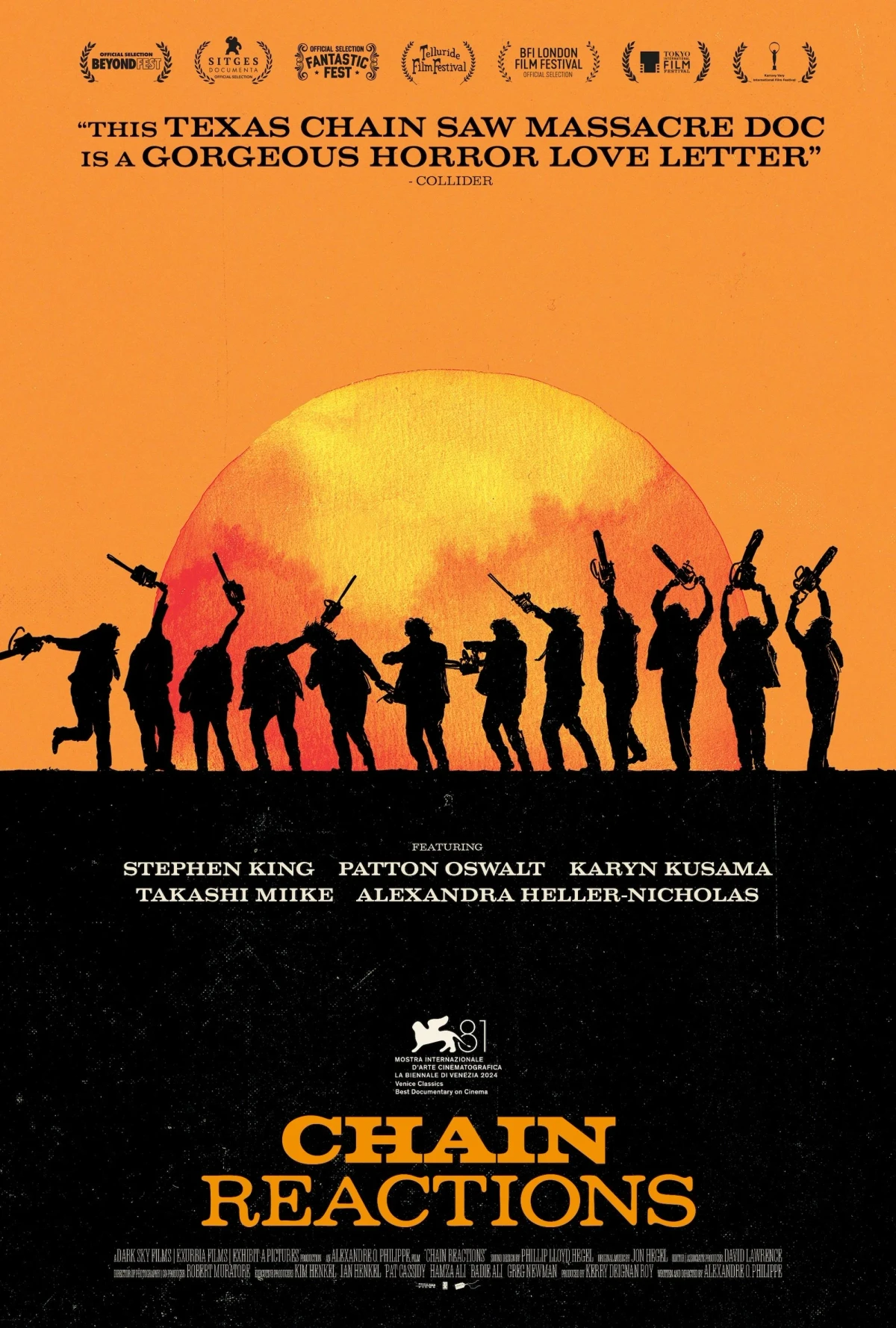 Постер фильма Цепные реакции