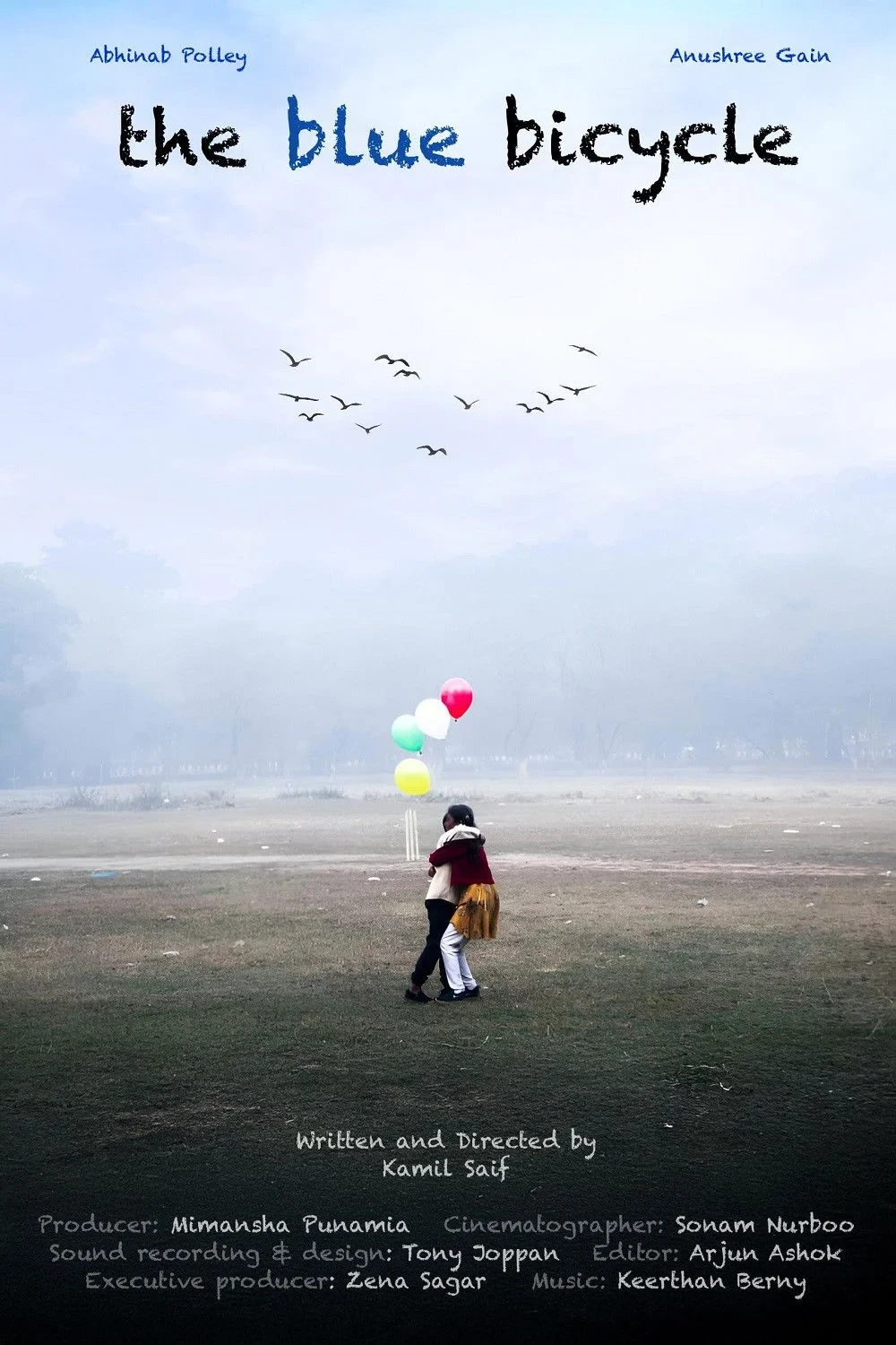 Постер фильма Голубой велосипед