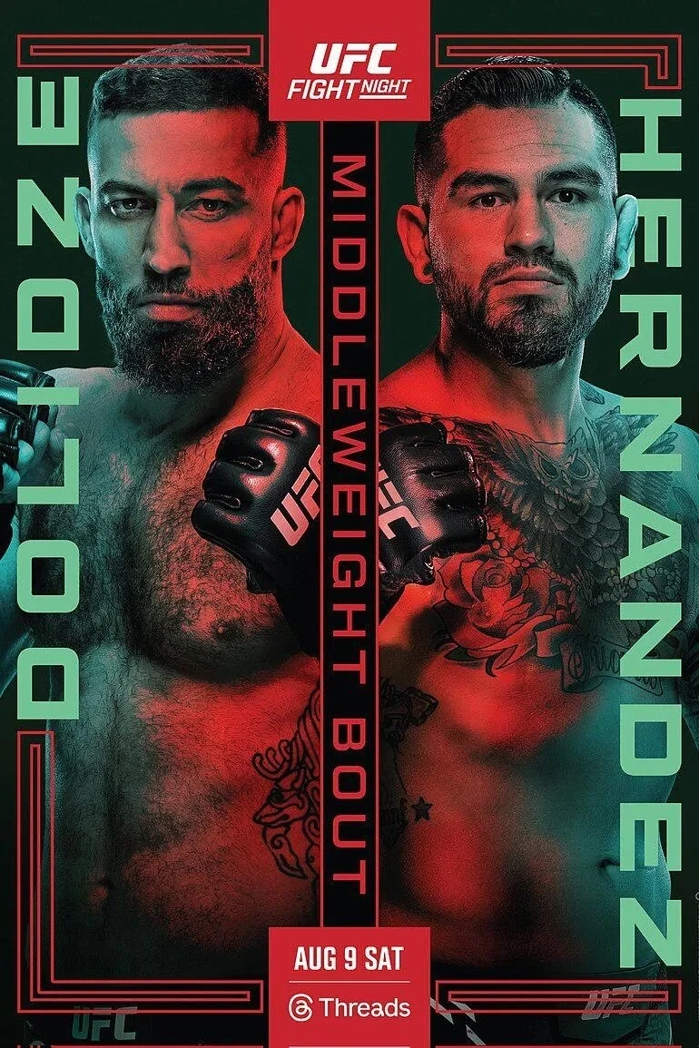 Постер фильма UFC on ESPN 72: Долидзе vs. Хернандез