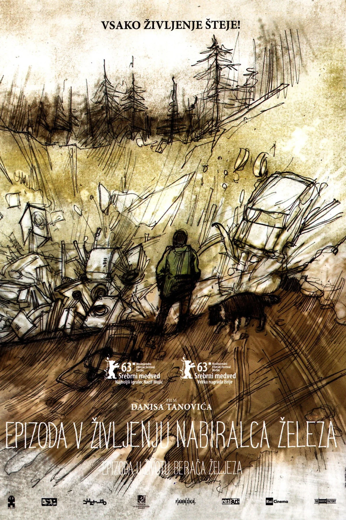 Постер фильма Эпизод из жизни сборщика железа