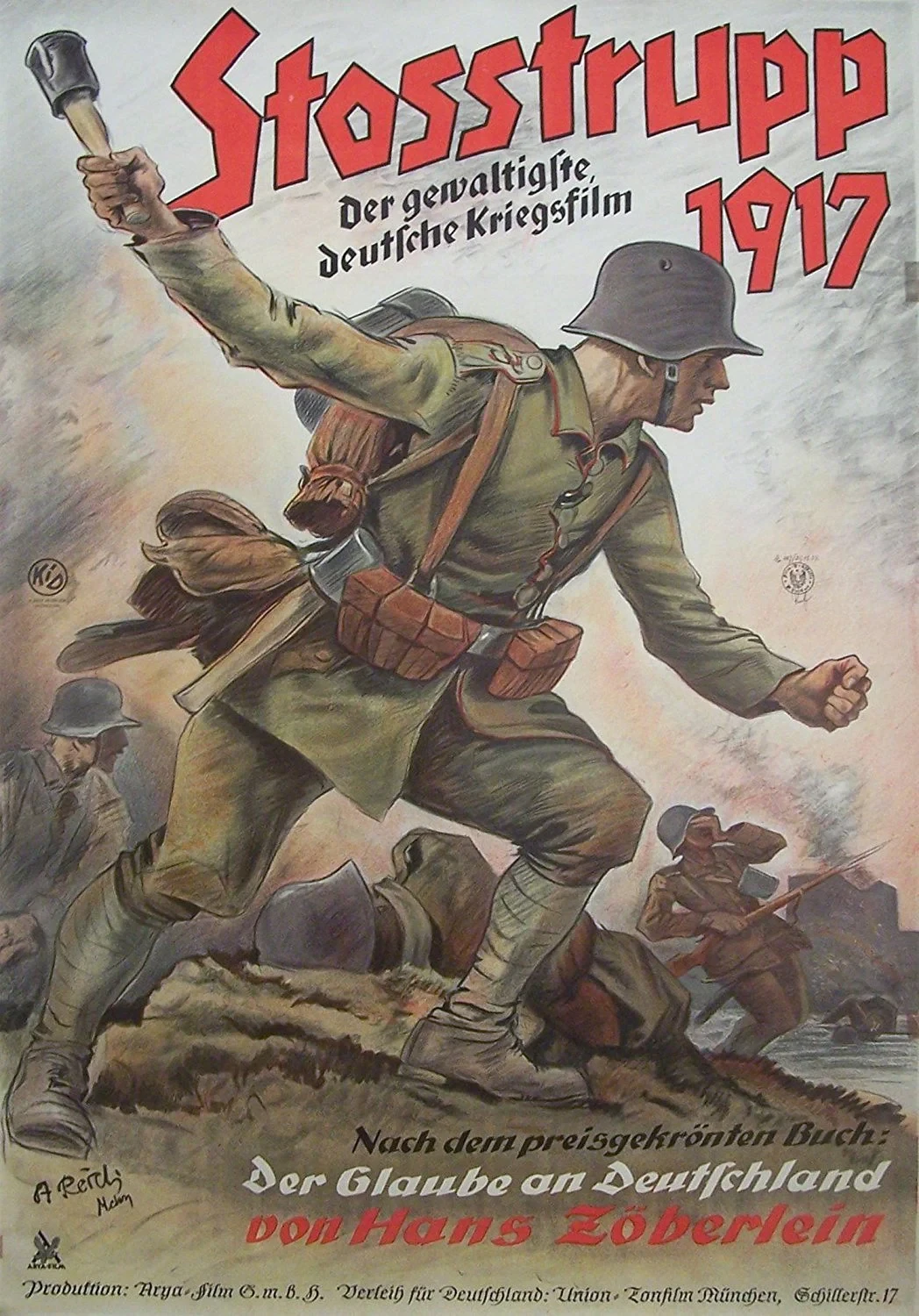 Постер фильма Штурмовой батальон 1917