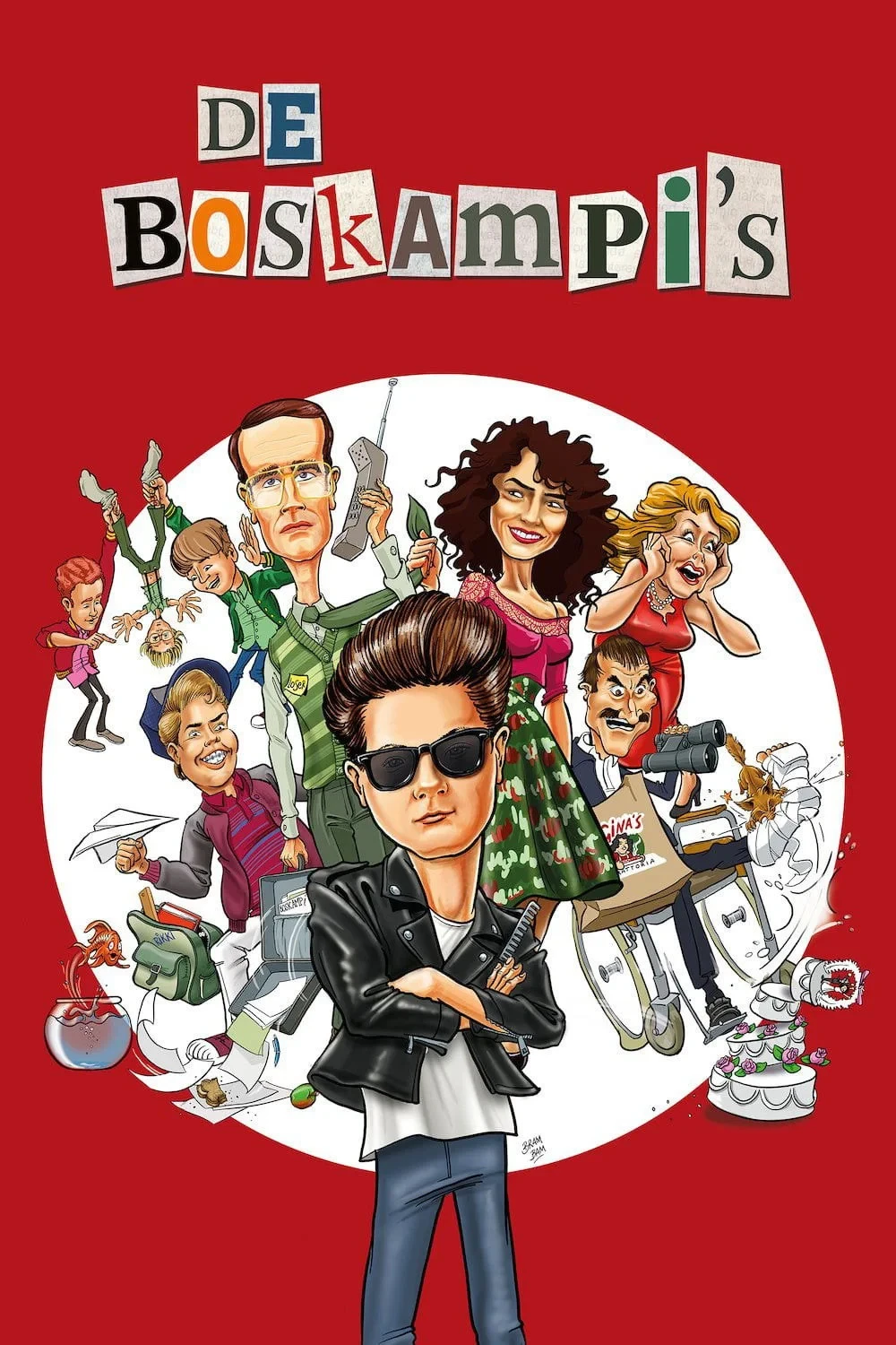 Постер фильма Семья Боскампи