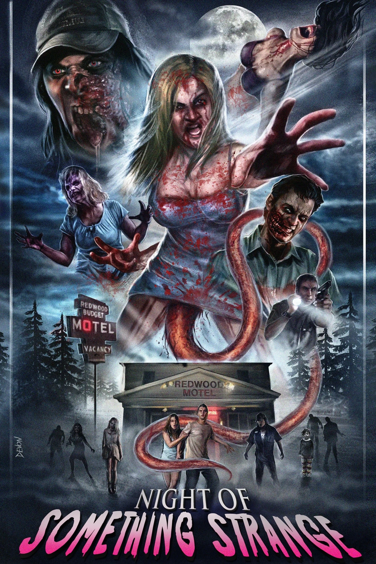 Постер фильма Странная ночь