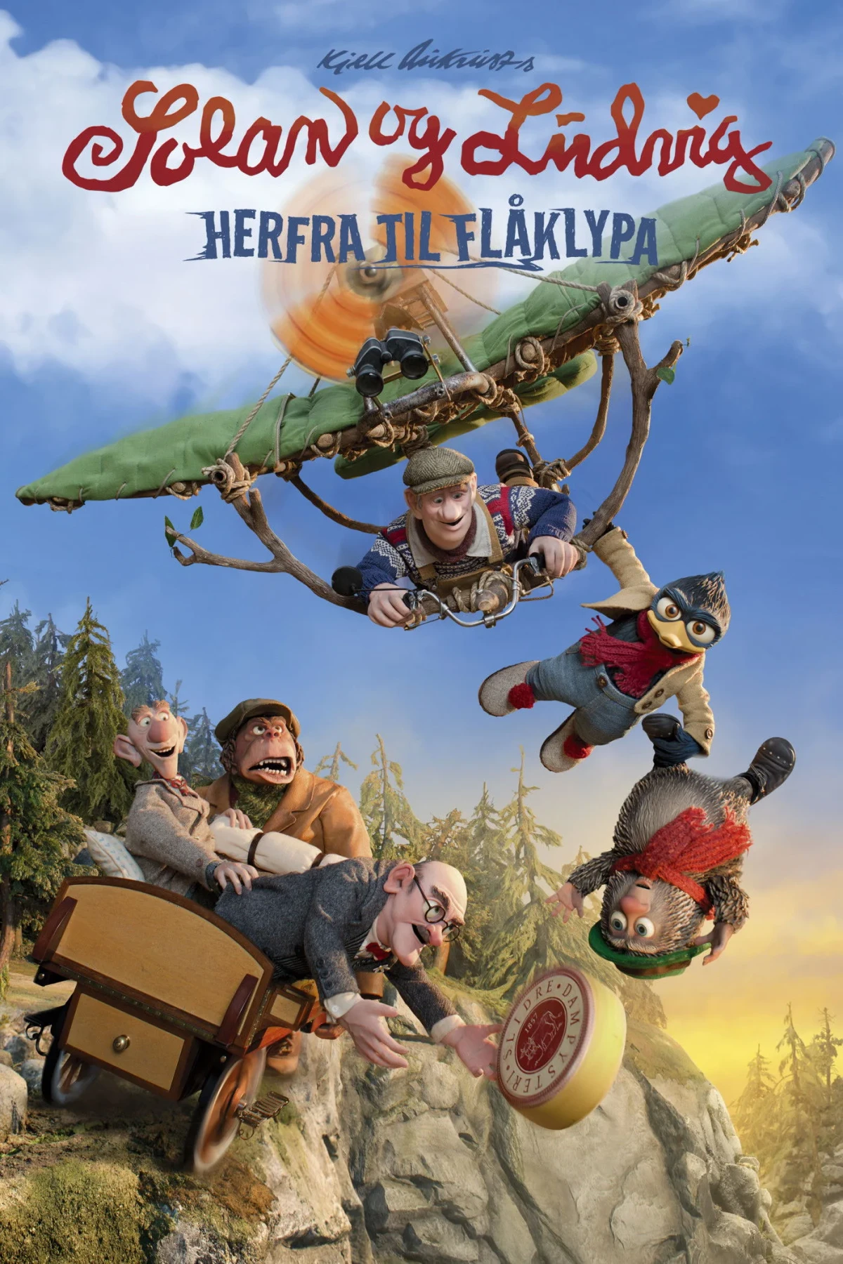 Постер фильма Солан и Людвиг: Сырная гонка