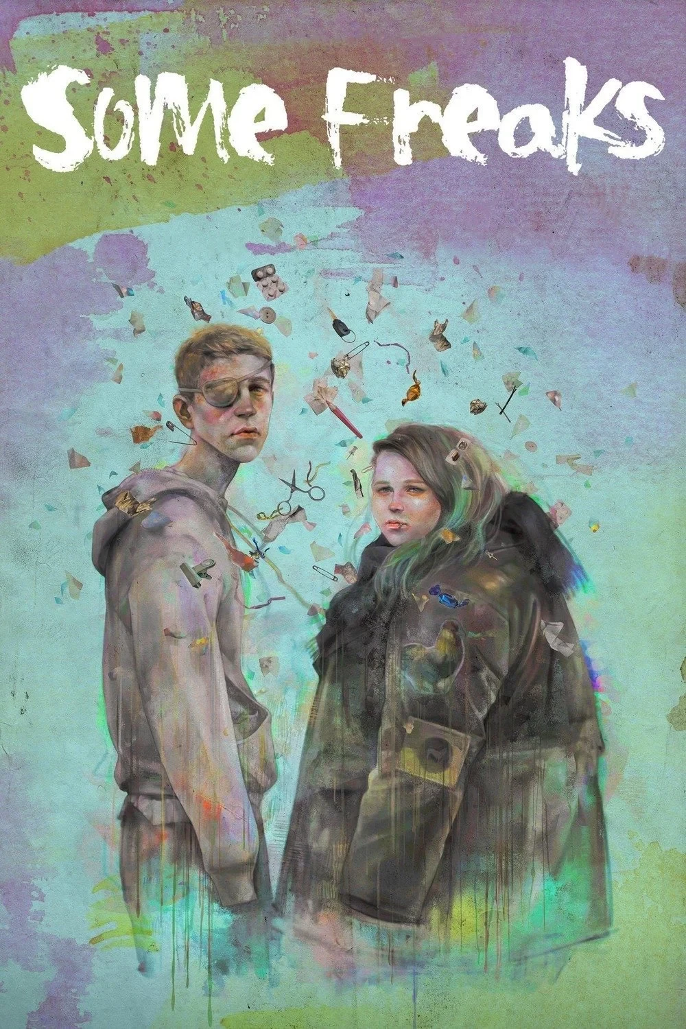 Постер фильма Три фрика