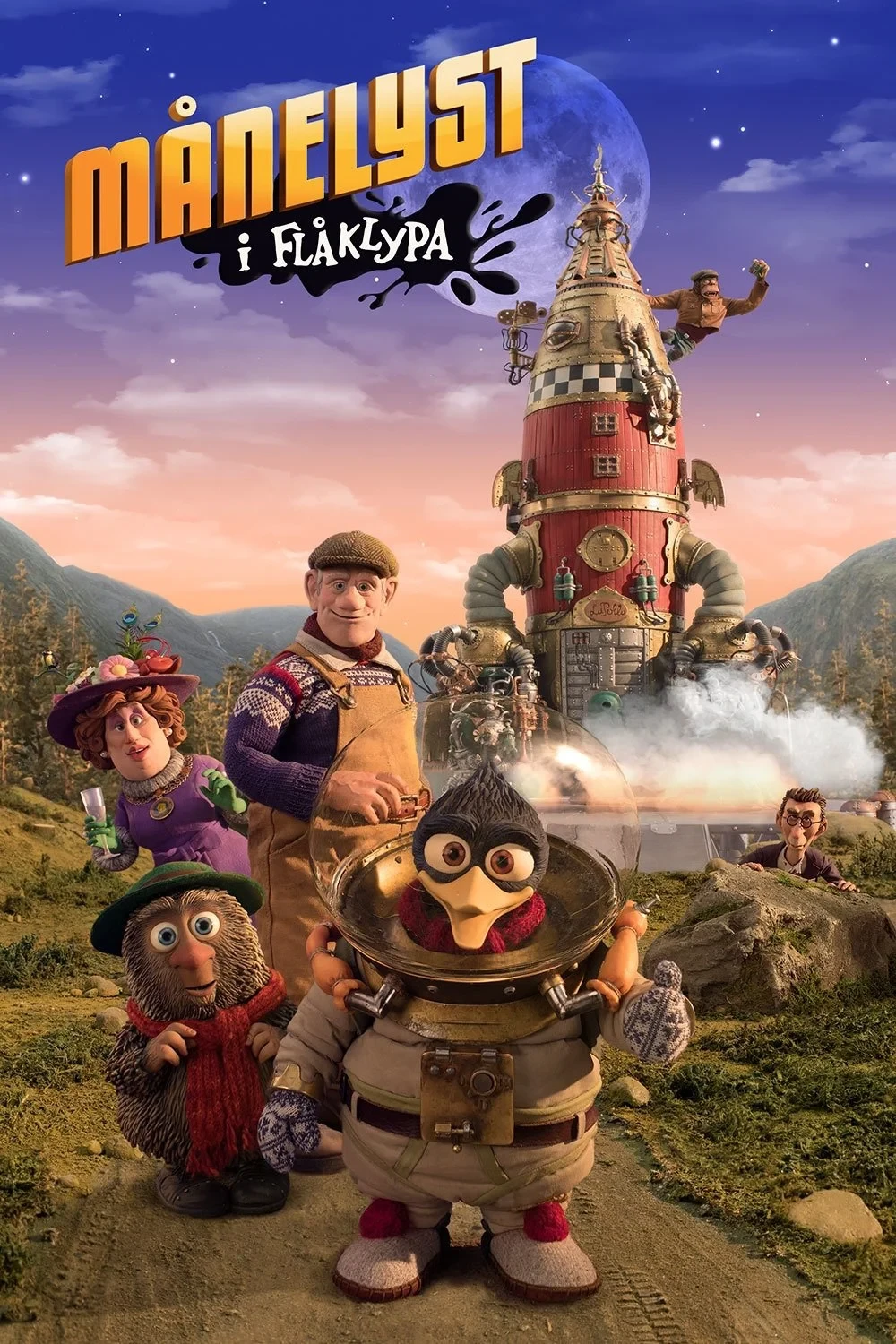 Постер фильма Луи и Люка: Полет на Луну