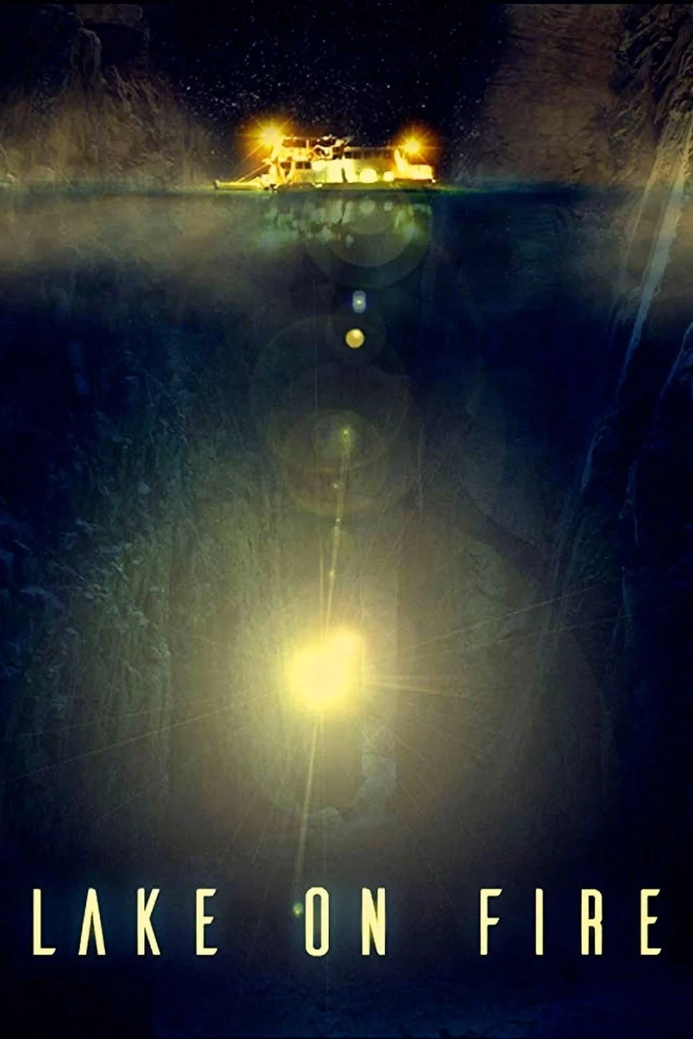 Постер фильма Озеро в огне