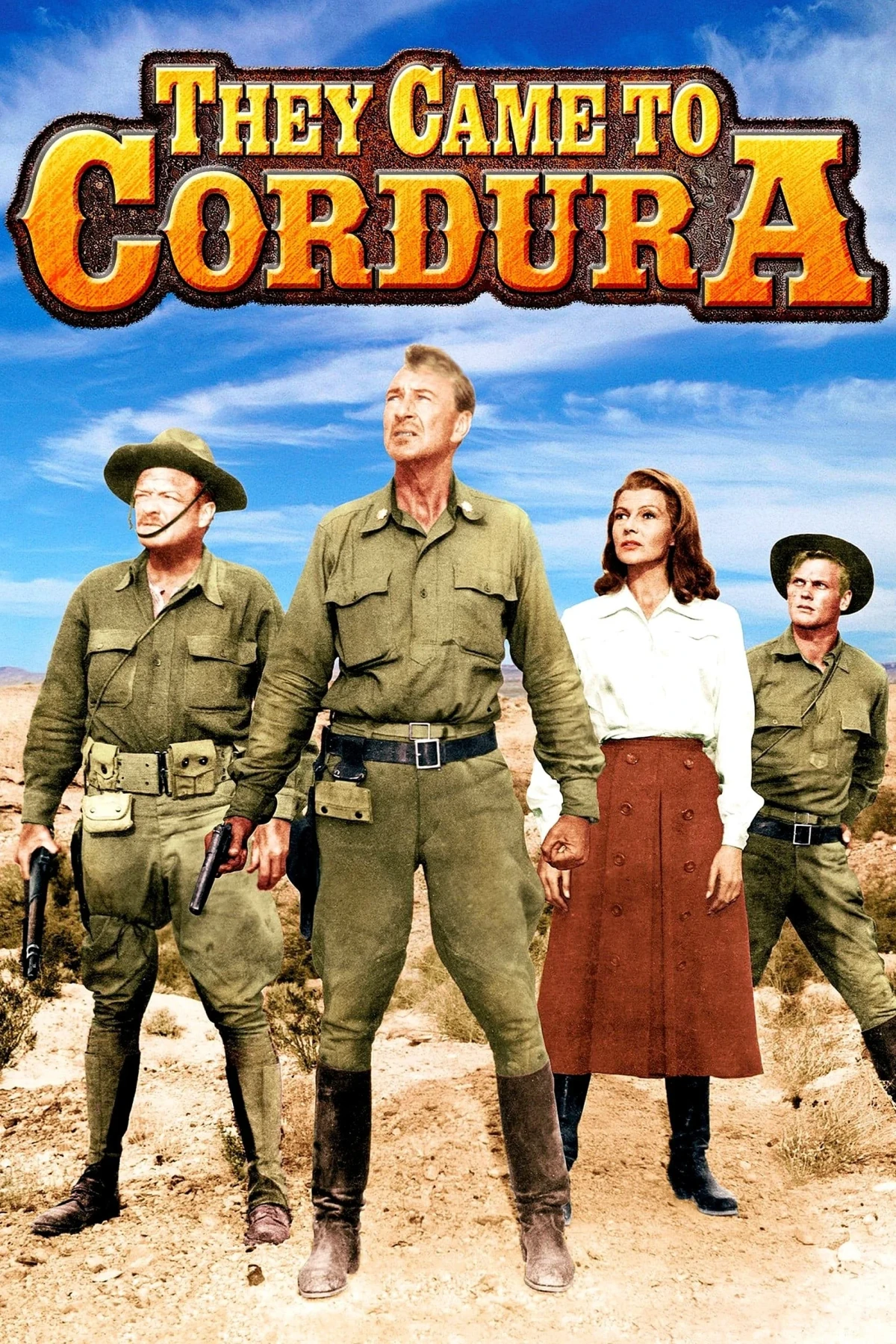 Постер фильма Они приехали в Кордура