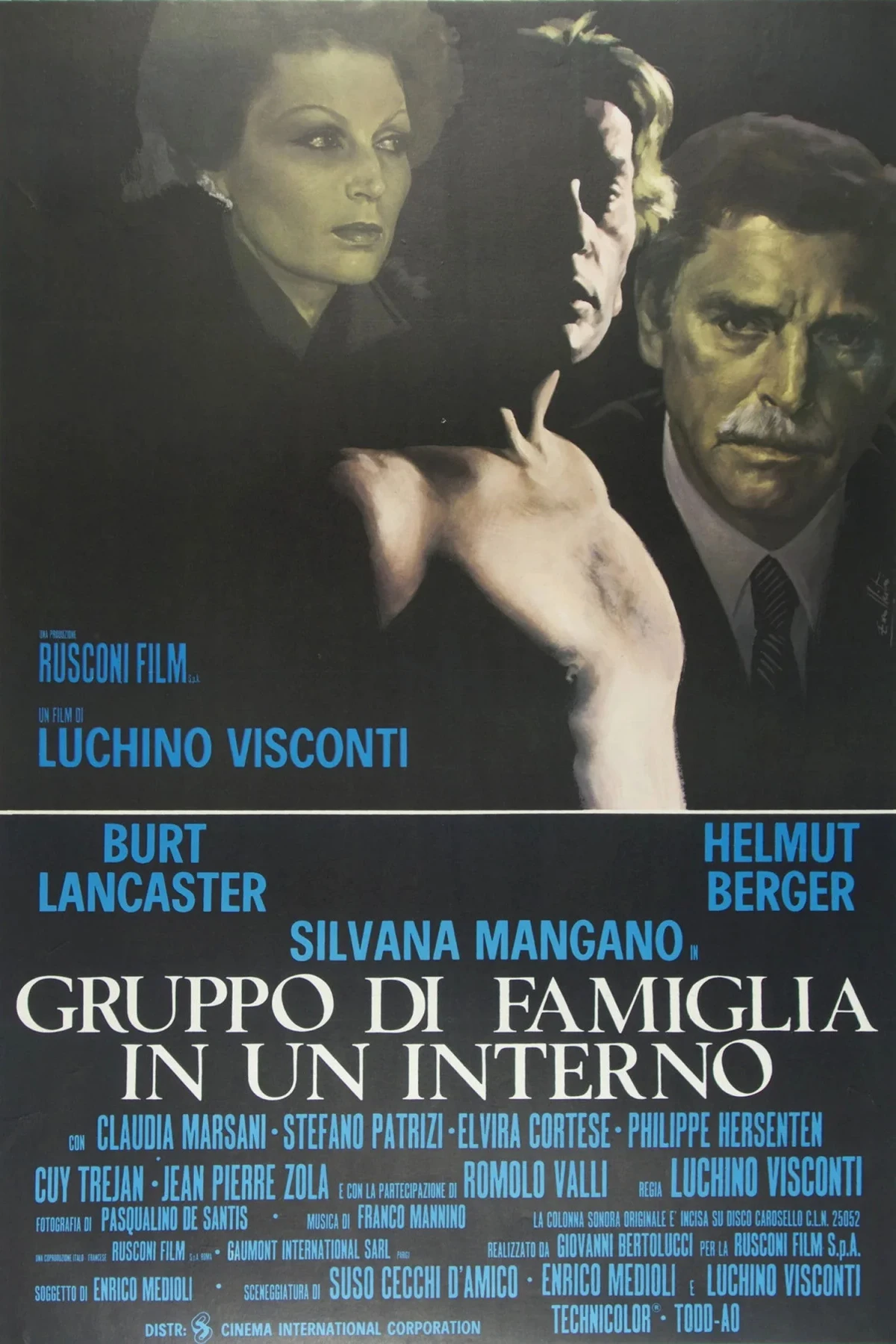 Постер фильма Семейный портрет в интерьере