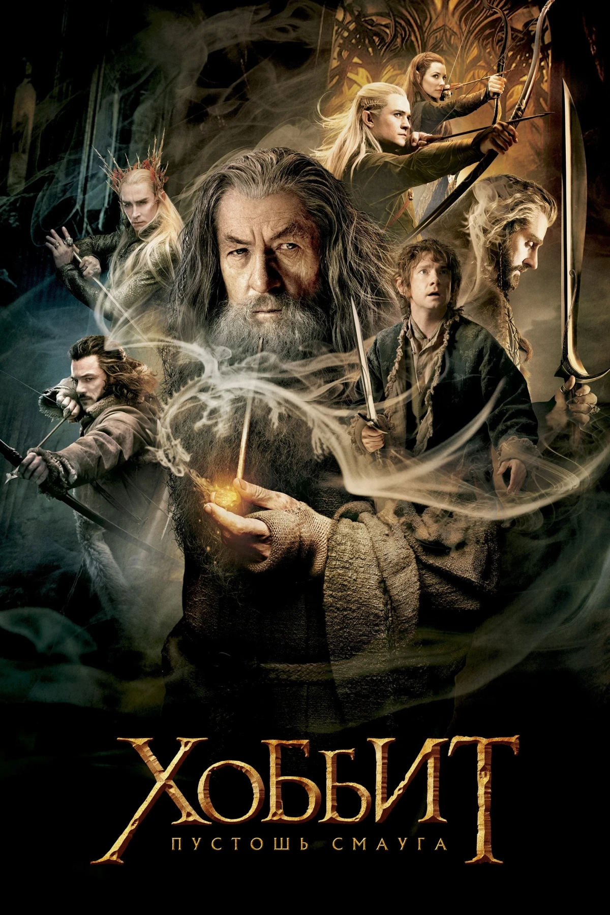Постер фильма Хоббит: Пустошь Смауга