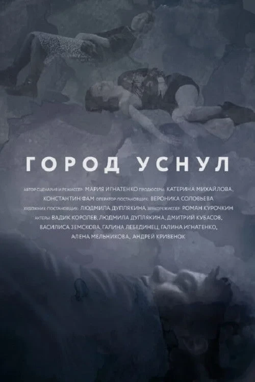 Постер фильма Город уснул