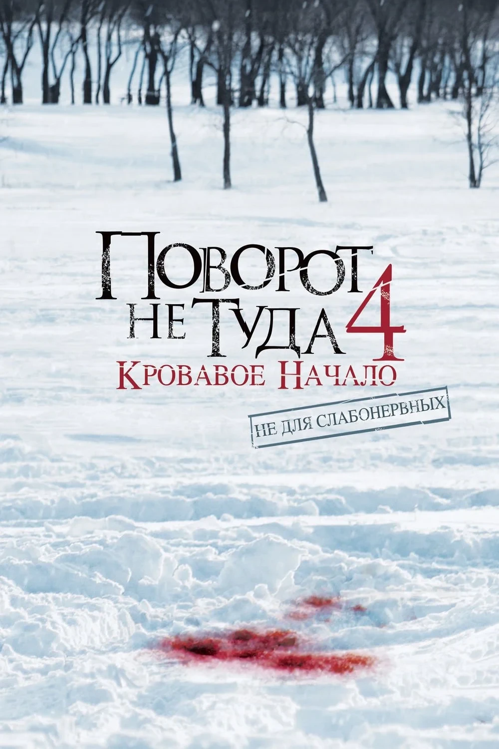 Постер фильма Поворот не туда 4