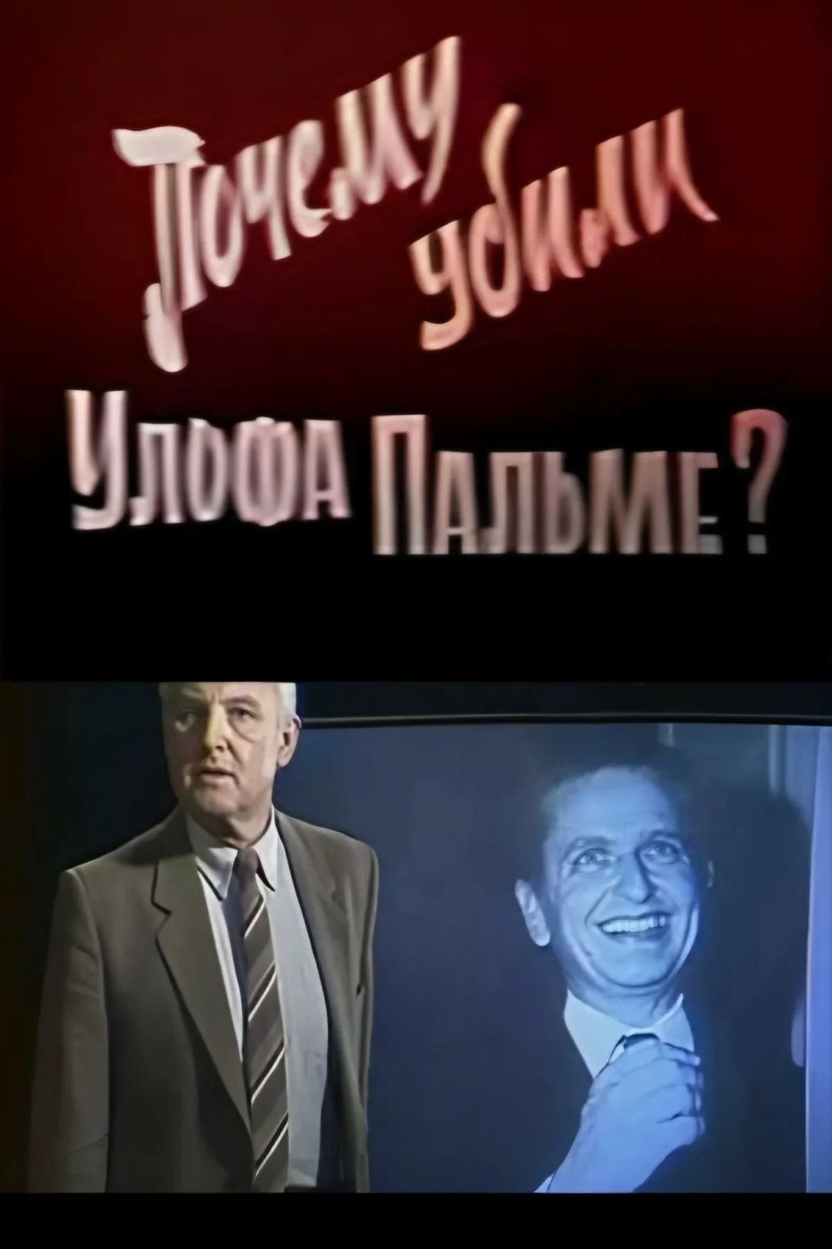 Постер фильма Почему убили Улофа Пальме?