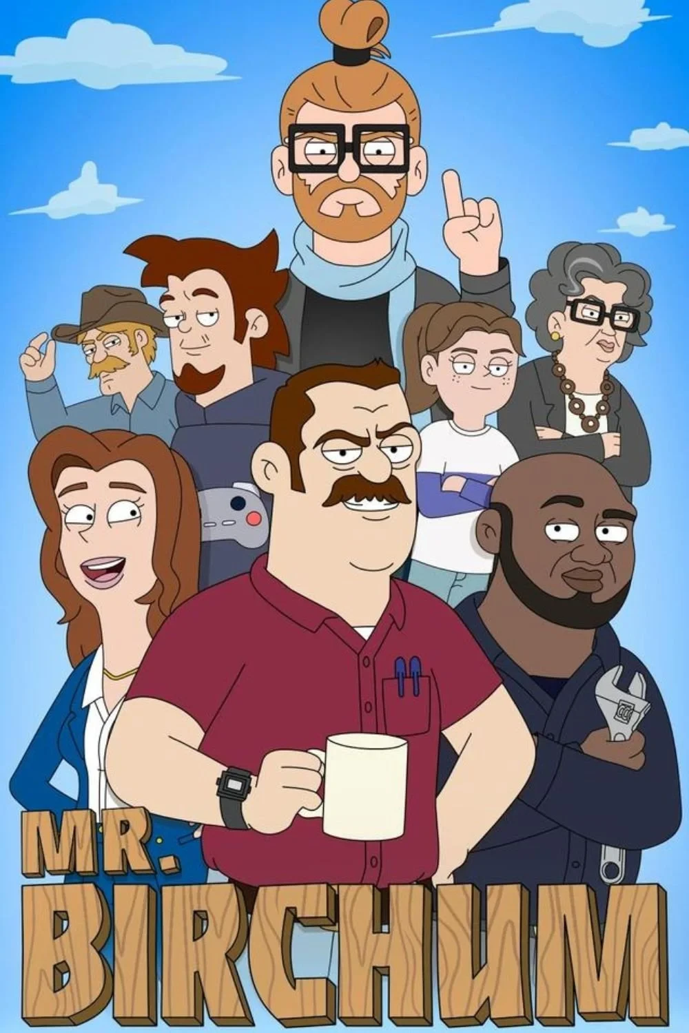 Постер сериалаМистер Бёрчем