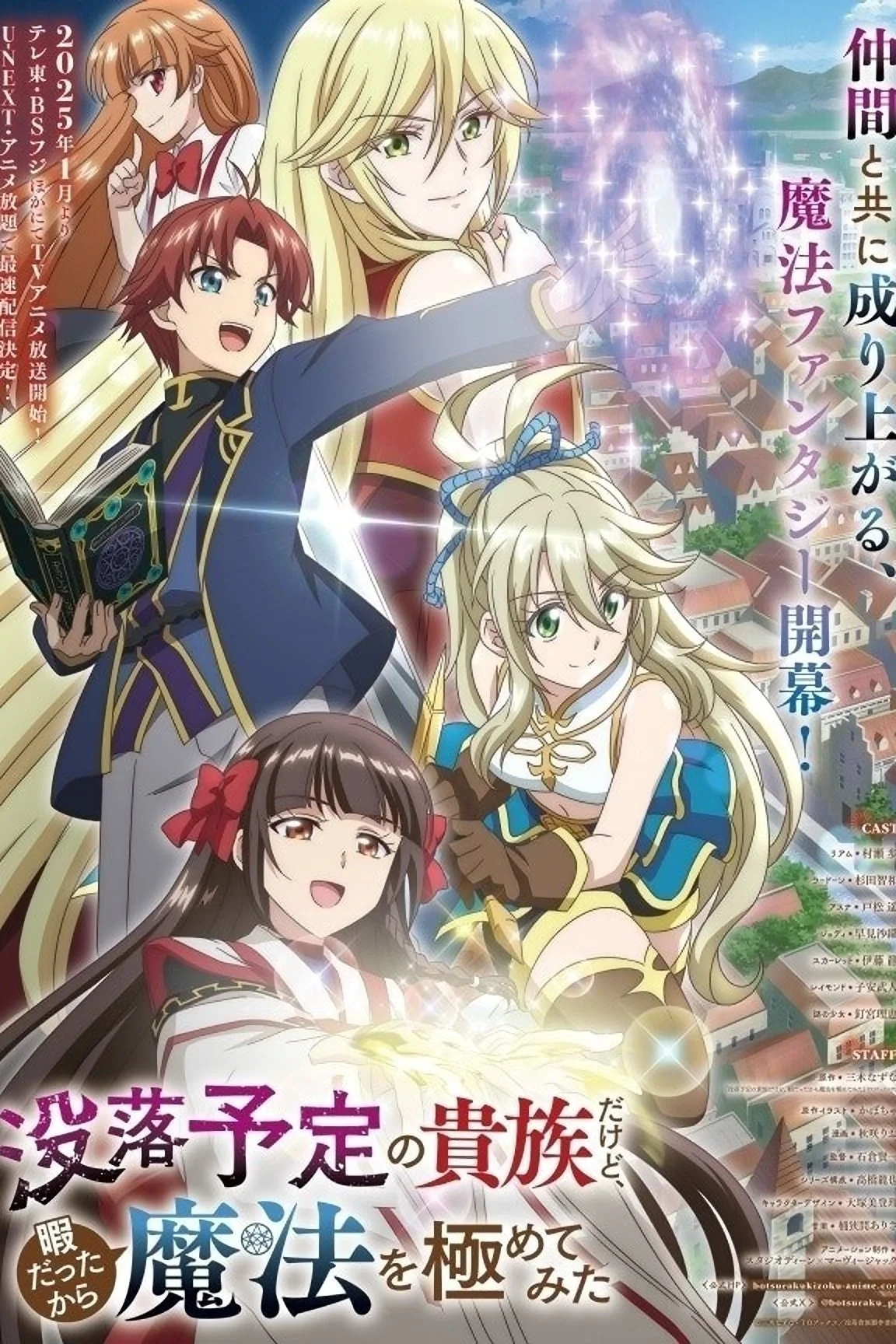 Постер сериалаПереродившись аристократом-неудачником, я стал великим магом!