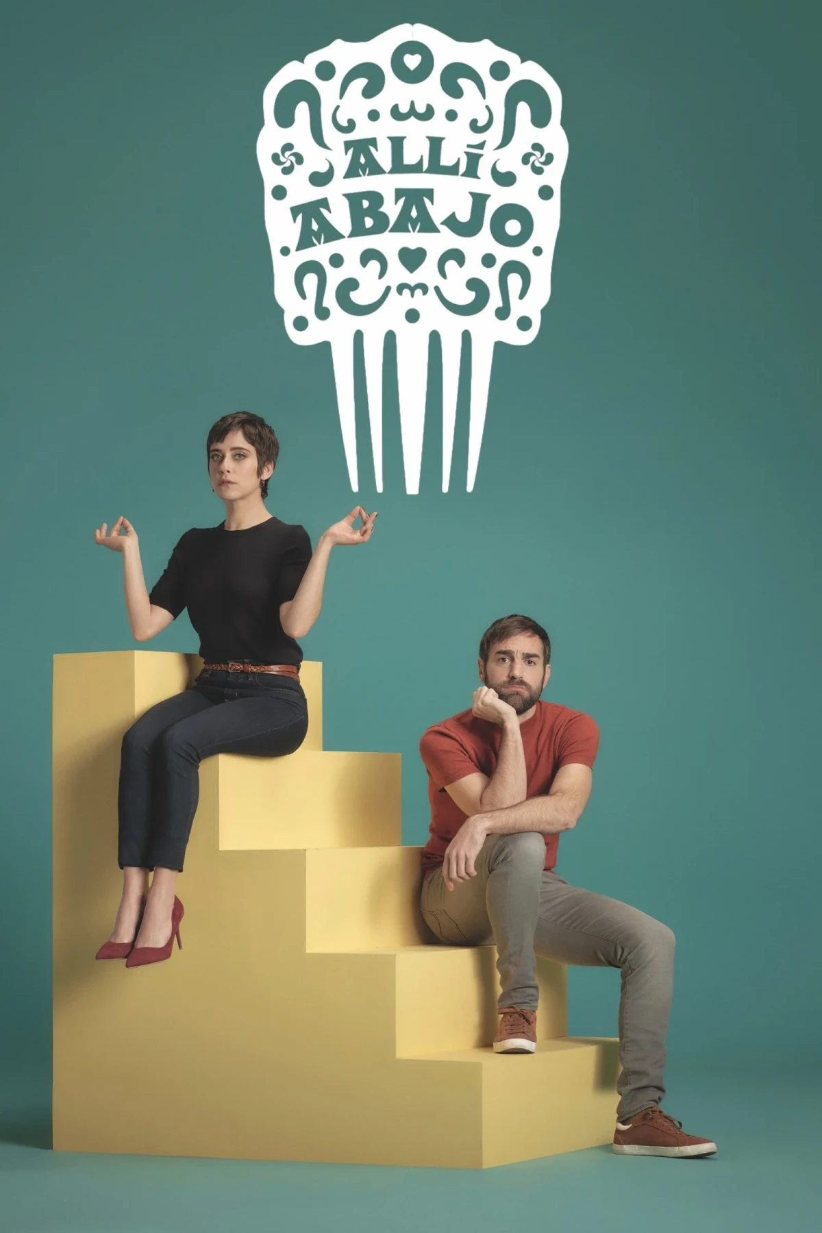 Постер сериалаТам, внизу