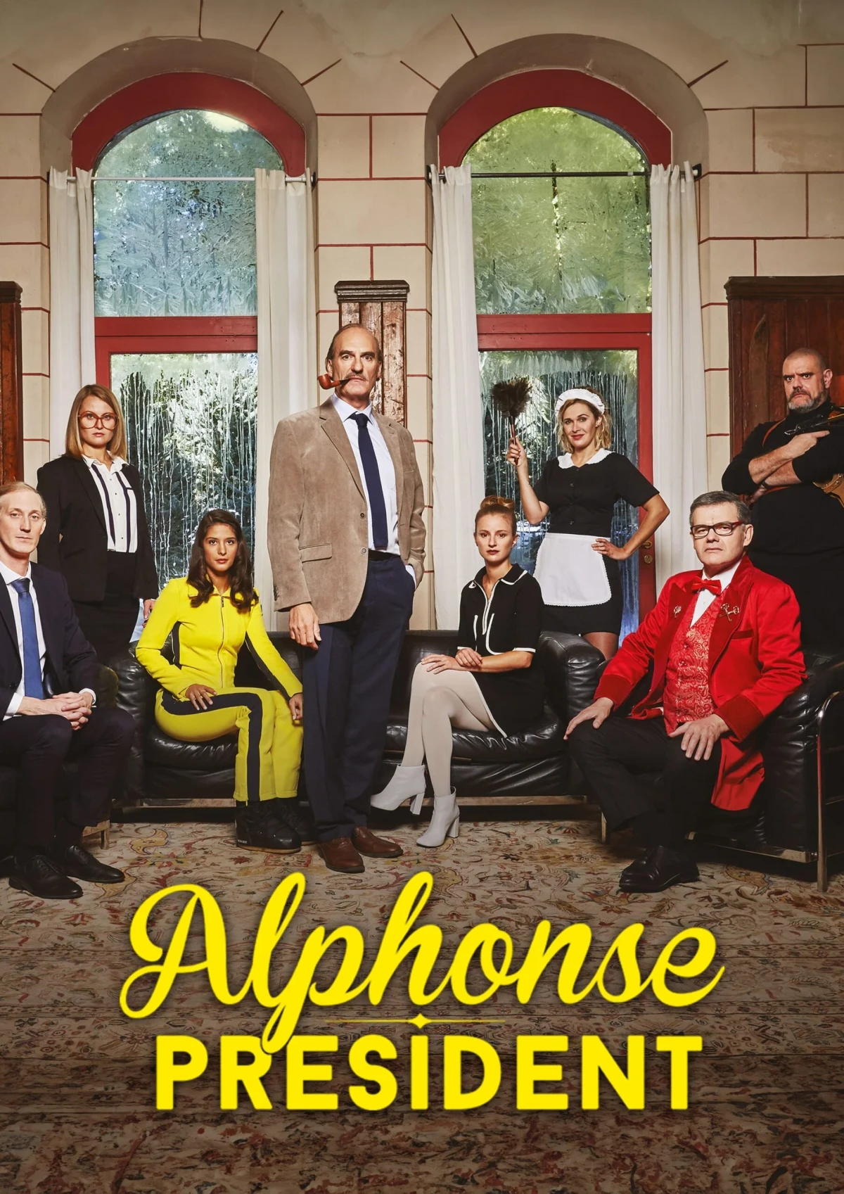 Постер сериалаАльфонса в президенты